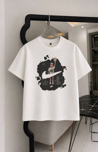 تیشرت طرح نایک(Nike) چاپی دو نخ پنبه سایز S تا 4XL