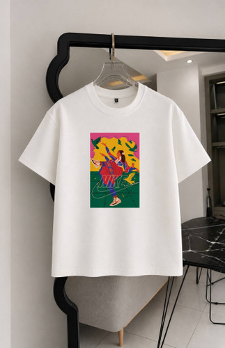 تیشرت طرح نایک(Nike) چاپی دو نخ پنبه سایز S تا 4XL