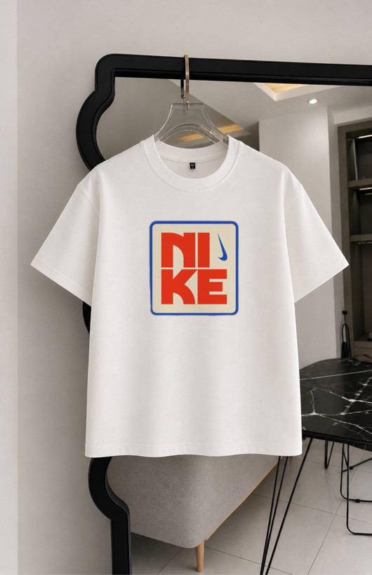تیشرت طرح نایک(Nike) چاپی دو نخ پنبه سایز S تا 4XL