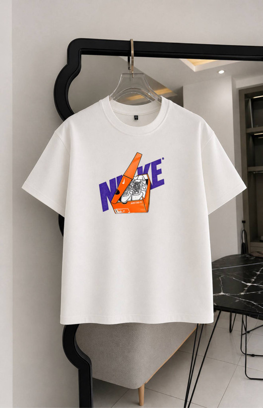 تیشرت طرح نایک(Nike) چاپی دو نخ پنبه سایز S تا 4XL