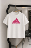 تیشرت طرح آدیداس(adidas) چاپی دو نخ پنبه سایز S تا 4XL