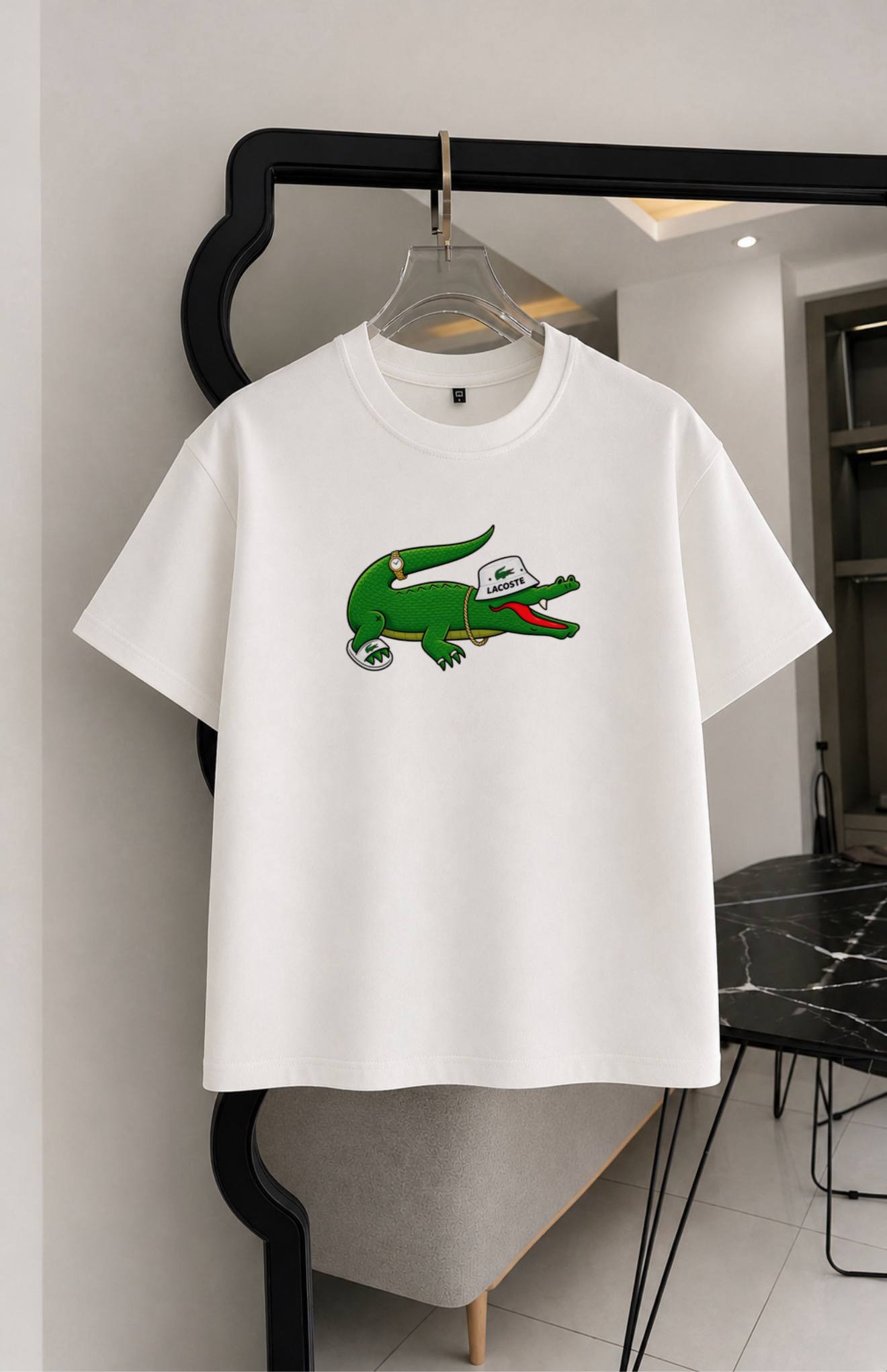 تیشرت طرح آدیداس(adidas) چاپی دو نخ پنبه سایز S تا 4XL