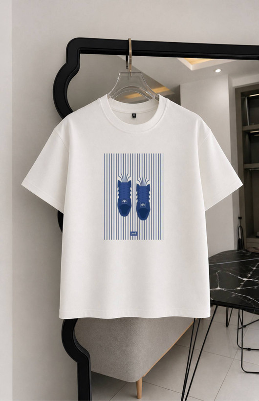 تیشرت طرح آدیداس(adidas) چاپی دو نخ پنبه سایز S تا 4XL